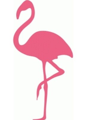 Flamingo Vinyl Decal Sticker - image1